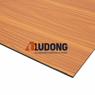 China Wooden Aluminum Composite Panel The Best Way to Achieve Strength and Elegance in Your Building for sale