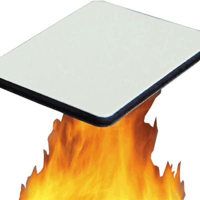 China El panel compuesto de aluminio incombustible B1 de la decoración 0.5m m del techo del ISO en venta