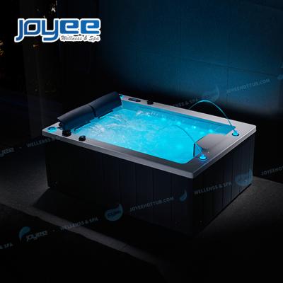 China JOYEE Large Computer Control Massage Tub Hydraulic Outer Corner Air Bubble Jet Soaking Tub/Spa Bathtub/Whirlpool With Jacuzzi Function for sale