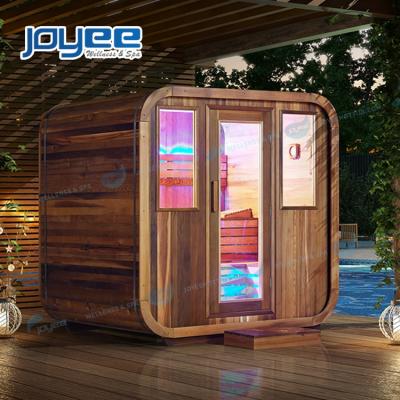 China JOYEE Sauna Computer Control Panel Sauna Heater Computer Control Panel Cedar Wood Steam Sauna Home Traditional Outdoor Cabin Dryer Wood Sona for sale