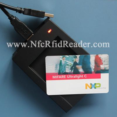 China Leser USB-Emulations-Tastatur HF RFID, Leser CR508 ISO14443A zu verkaufen