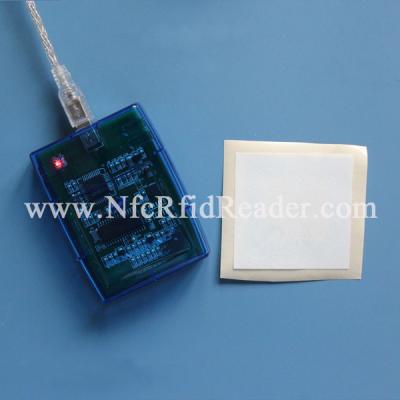 China Leser USB-virtueller RS232 HF RFID, Chipkarteleser 13,56 MHZ RFID zu verkaufen