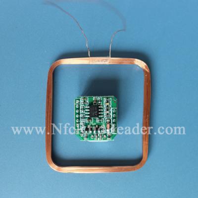 China Low Frequency LF RFID Reader Module 125khz EM4200 EM4100 , 12cm range for sale