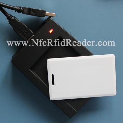 China ATA5577 EM4305 USV / RS232 interface LF RFID Reader Desktop for Access for sale