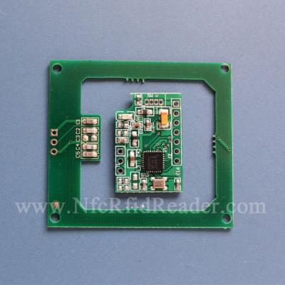 China Access Control Mifare 1K Card Reader Module 13.56 Mhz COMS UART / IIC Interface for sale