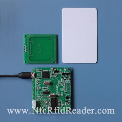 China Mifare más el lector ISO7816 dos SAM Solts 32bit MCU 3Des AES del 13.56M RFID en venta