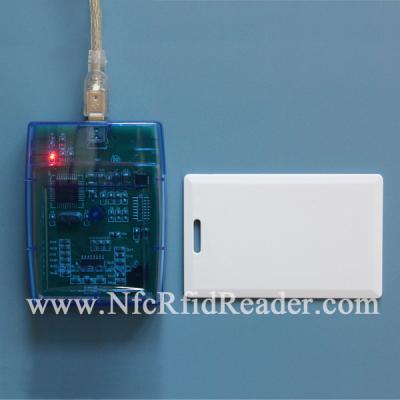 China 125K LF RFID Reader ATA5577 EM4305 , USB port Desktop Reader for sale