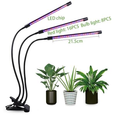 China ZTOP Factory Direct Sale 4 Heads Eco-friendly 40w 96 LED Led Grow To Plant Indoor Plant Growth LED Light Plant Light for sale