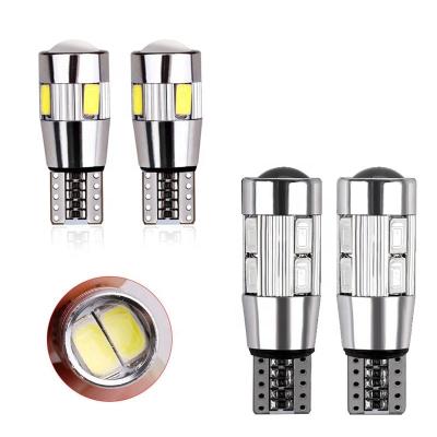 China W5W T10 5630 6SMD CANBUS LED T10 LED Dash Lights Car Interior Decoration Light Indicator Bulb / Interior License Plate Light for sale