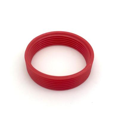 China PE-UHMW or other UHMWPE/white transparent plastic injection molding products supply surround/transparent white plastic rings for sale