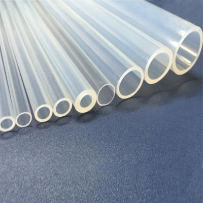 China PFA Customized Clear Plastic PFA Tubes Injection Molding Fitting for sale