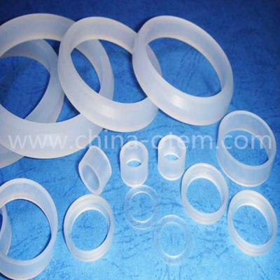 China Plastic Injection / Machining Corrosion Resistant PFA Heat Transfer Equipment Parts for sale