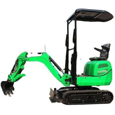 China Earth Moving Machinery Mini Excavator China EPA EURO 5 Excavators 1.2Ton 1 Ton Mini Excavator Hydraulic MINI Digger Free Shipping for sale