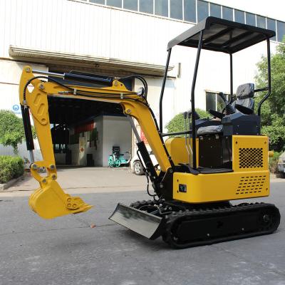 China Construction Material Shops Small 1.5 Ton New Hydraulic Crawler Mini Digger Excavator From China for sale