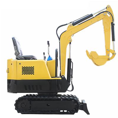 China Construction Material Shops Cheap 0.8T Hydraulic Crawler Mini Excavator Small Digger With CE For Sale for sale