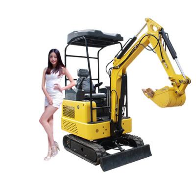 China Building material shops factory price mini excavator1.7 ton small excavator crawler excavator for sale for sale