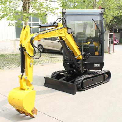 China 1.0 Ton Min Used Excavator Mini Digger Mini Excavator Small Earthmoving Machinery Plant for sale