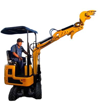 China Hydraulic Bagger With Competitive Stores Excavator 1000kg Mini Excavator Backhoe Mini Construction Material Digger For Sale for sale