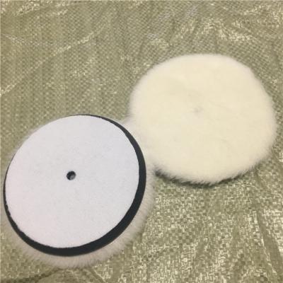 China 5 Inch Car Body Polishing Polishing Wool Car Care Polishing Pad 5 Inch Wool Polishing Pad for sale