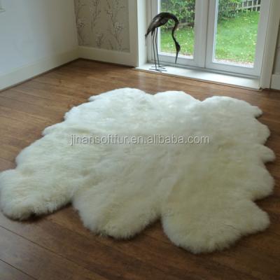 China Bathroom Leather Natural Sheepskin Sheepskin Cover Prices With Colorful for sale