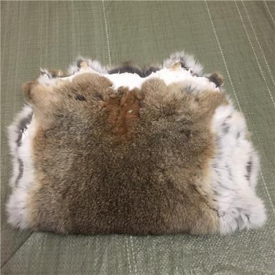 China Auto upholstery factory directly sell good quality real fur rabbit skins for sale for sale