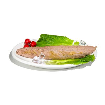 China Fengsheng Low Fat Precooked Purse Seine Tuna Fish Double Cleaning Skipjack Tuna Loin Seafood for sale