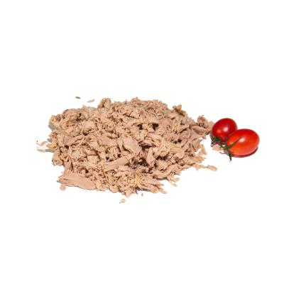 China Fengsheng Precooked Seafood Low Fat Tuna Fish Gluten Free Single Clean Skipjack Tuna Flake Purse Seine for sale