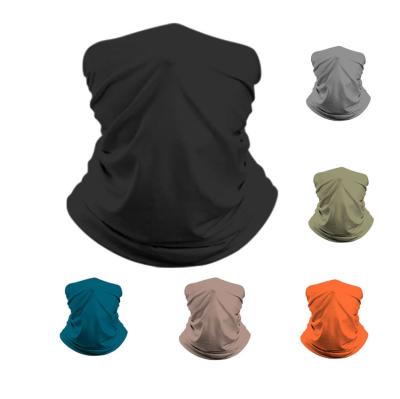 China Wholesale Fashion Solid Color Neck Windproof Cuff Face Mask Fashion Outdoor Sports Climbing Neck Cuff Scarf for sale