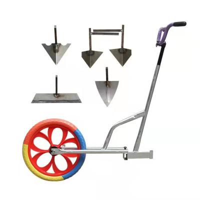 China High Efficiency Factory Direct Wholesale Suitable for farm Cheap Rotary Hoe Hand Driven Scuffle Hoe Farming Wheel Hoe for sale