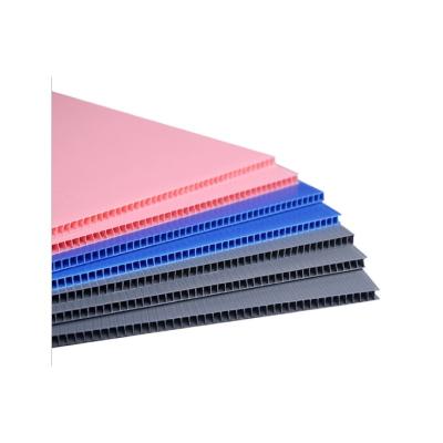 China Recycled materials wholesale good prices thick corrugated plastic sheet for floor /wall protection for sale