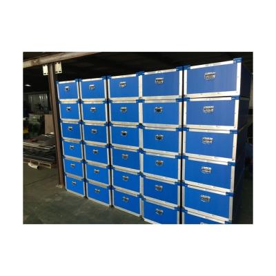 China Recycled Stackable Reinforced Reinforced Materials Relocation Logistic Packing Storage Totes Turnover Crates With Lid Attached for sale