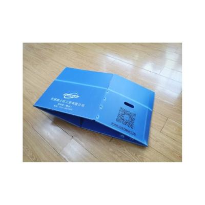 China Recycled Materials Foldable Polypropylene Plastic Corrugated Box For Storage Box Plastic for sale