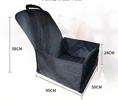 China Wholesale Skillful Design Viable Before Active Pets Bench Folding Front Dog Comfortable Pet Car Slip-proof Waterproof Bench Seat Cover for sale