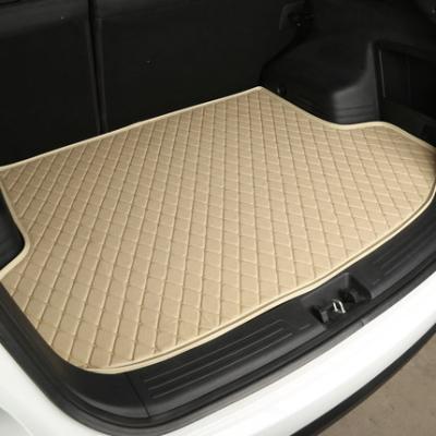 China Anti-skidding.clean full set custom fitted anti slip car floor mat leather trunk mat for 307/308/408/508 for sale