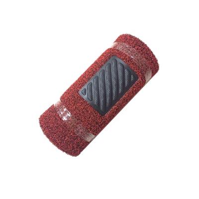 China PVC Coil Skid Non Nail Backing PVC Coil Mat Carpet For Car for sale