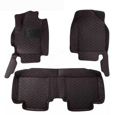 China 3D 5D Environmental Protection PVC Car Floor Mat Luxury Waterproof Comfortable Handmade Leather for sale