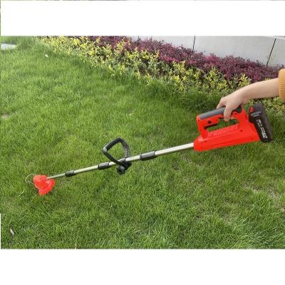 China Cordless suitable for Amazon 21V cordless lithium grass trimmer electric grass cutter for sale