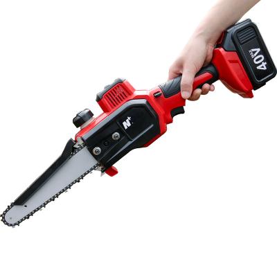 China Nplus New Energy High Quality Chainsaw Garden Working Chainsaw Mini 8 Inch Electric Chainsaw Wood Cutting Machine for sale