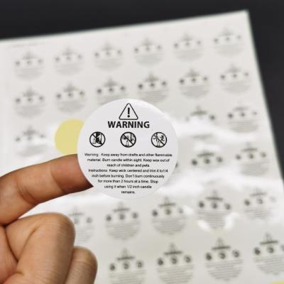 China Mini Round Custom Cheap Self Adhesive Stickers Labels Round Sticker With Logo for sale