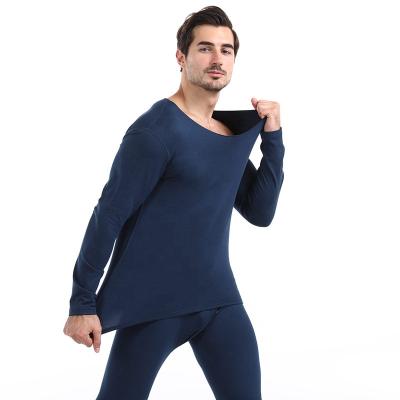 China Wholesale Thermal Mens Winter Long Sleeve Thermal Underwear Set Heated Long Johns Customized Sexy Pajamas Mens Designer Paja for sale