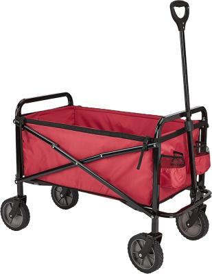 China Large Capacity Multifunctional Folding Outdoor Transoprt Cart Trolley , Heavy Duty Transport Trolley With Four Wheels for sale