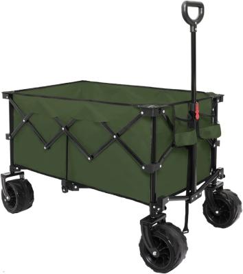 China Transoprt Camping Trolley Shopping Cart Foldable Small Cart Outdoor Camping Multifunctional Cart With Four Wheels For Co for sale