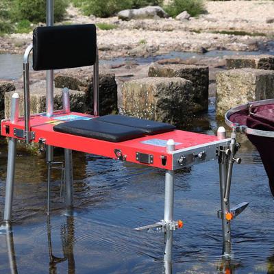 China Fishing Tackle Kangzhen Stool Folding Table Multifunctional Outdoor Fishing Portable Chair Fishing Rig for sale