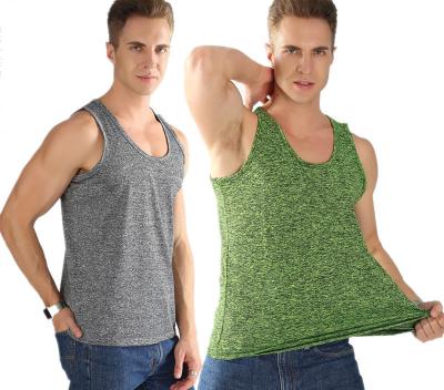 China Quality Men's Summer Anti-Shrink Custom Cation Bonds Vest Tank Top for sale