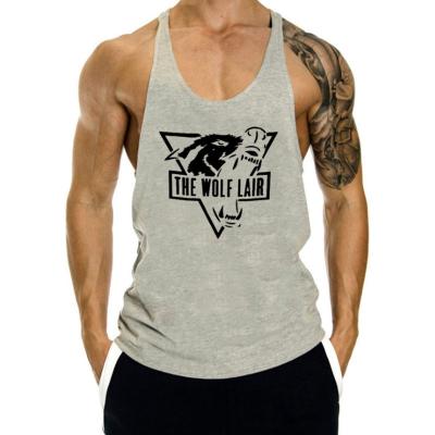 China Gym Stinger Marathon Vest Anti-Shrink Blank T-shirt Mens Breathable Sleeveless Tank Tops for sale