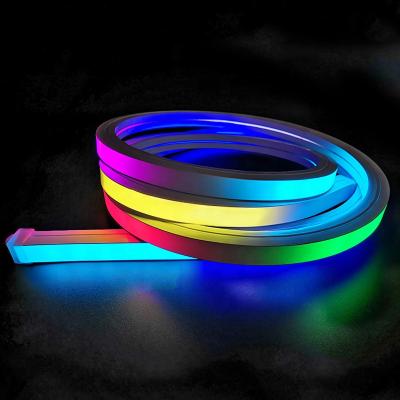 China ROUTE factory price 24V 12V 5050 silicone led wired neon sign light for sale