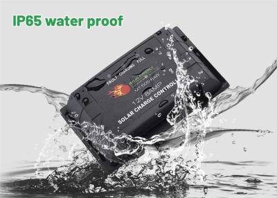 China 8A 12V 24V PWM Solar Charge Controller IP65 Waterproof Small Solar Charge Controller for sale