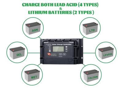 China Intelligent Black PWM Solar Regulator 60A IP22 With Remote Display for sale