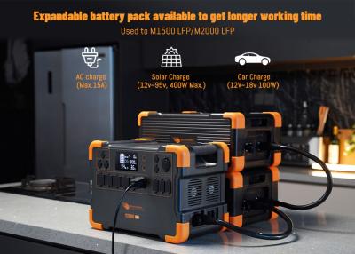 China LiFePO4 Portable Generator Battery Pack Wiederaufladbare Kraftwerke mit einer Kapazität von 3072Wh zu verkaufen