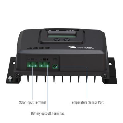 China LCD Display 5 Stage RV Solar Charge Controller 12V/24V/36V/48V AGM GEL WET Calcium LiFePO4 LTO LCO for sale